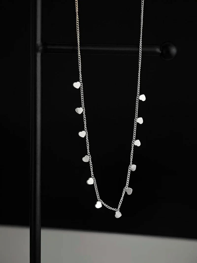 Mini Heart Choker Halskette