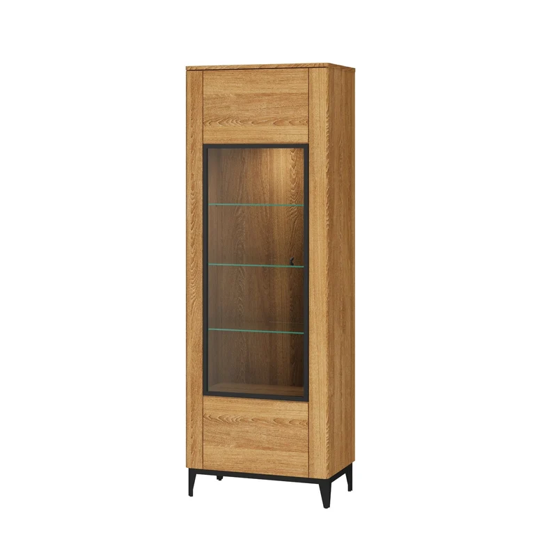 Vitrine aus Eichenholz OPORTO 10 | LoftStory