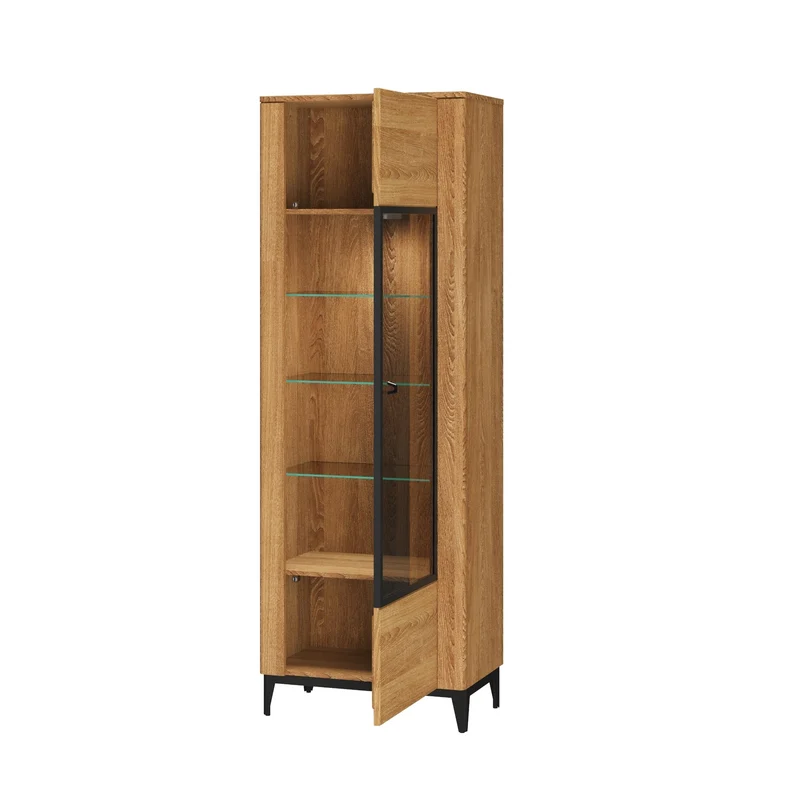Vitrine aus Eichenholz OPORTO 10 | LoftStory