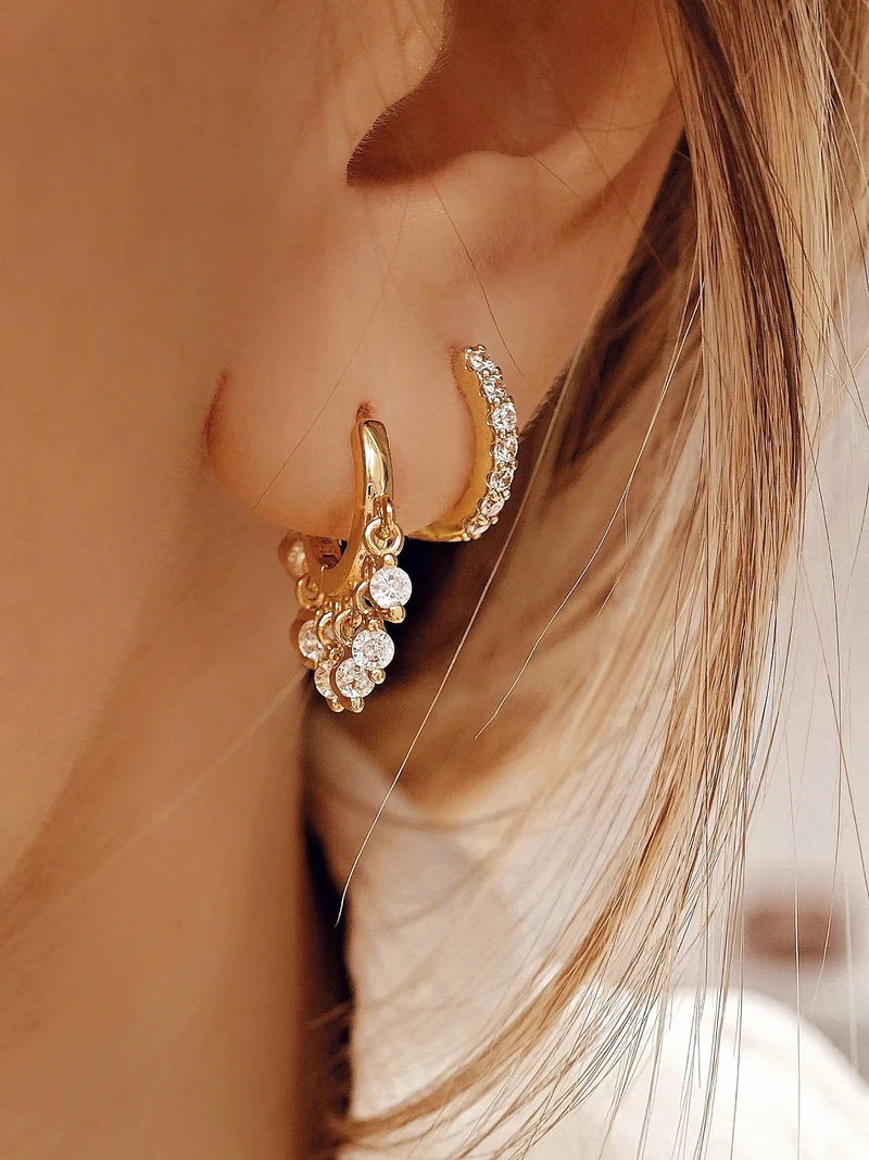 Shiny Choker Hoops