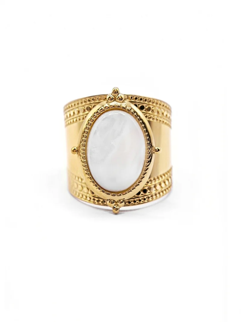 White Orient Ring
