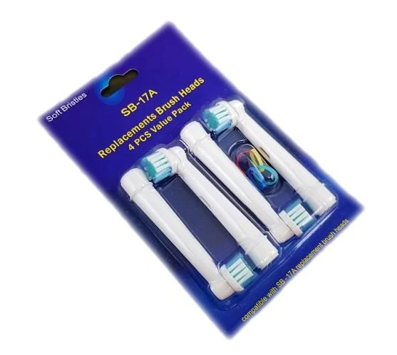 Oral-B Zahnbürstenköpfe kompatibel – 4er Pack