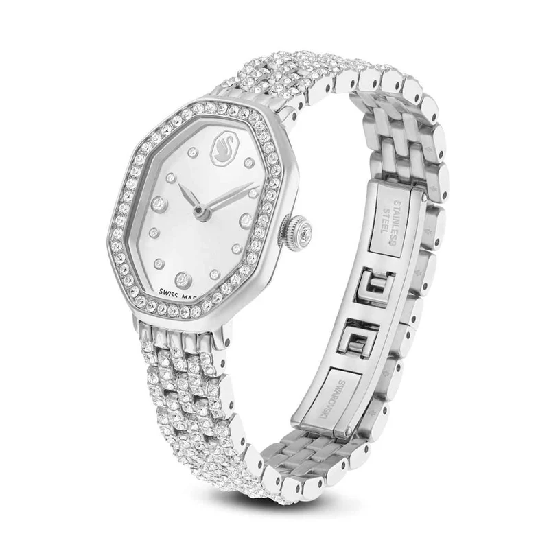 Swarovski Dextera Damenuhr aus silberfarbenem Edelstahl 5749451