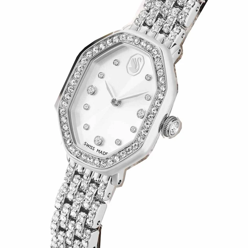 Swarovski Dextera Damenuhr aus silberfarbenem Edelstahl 5749451