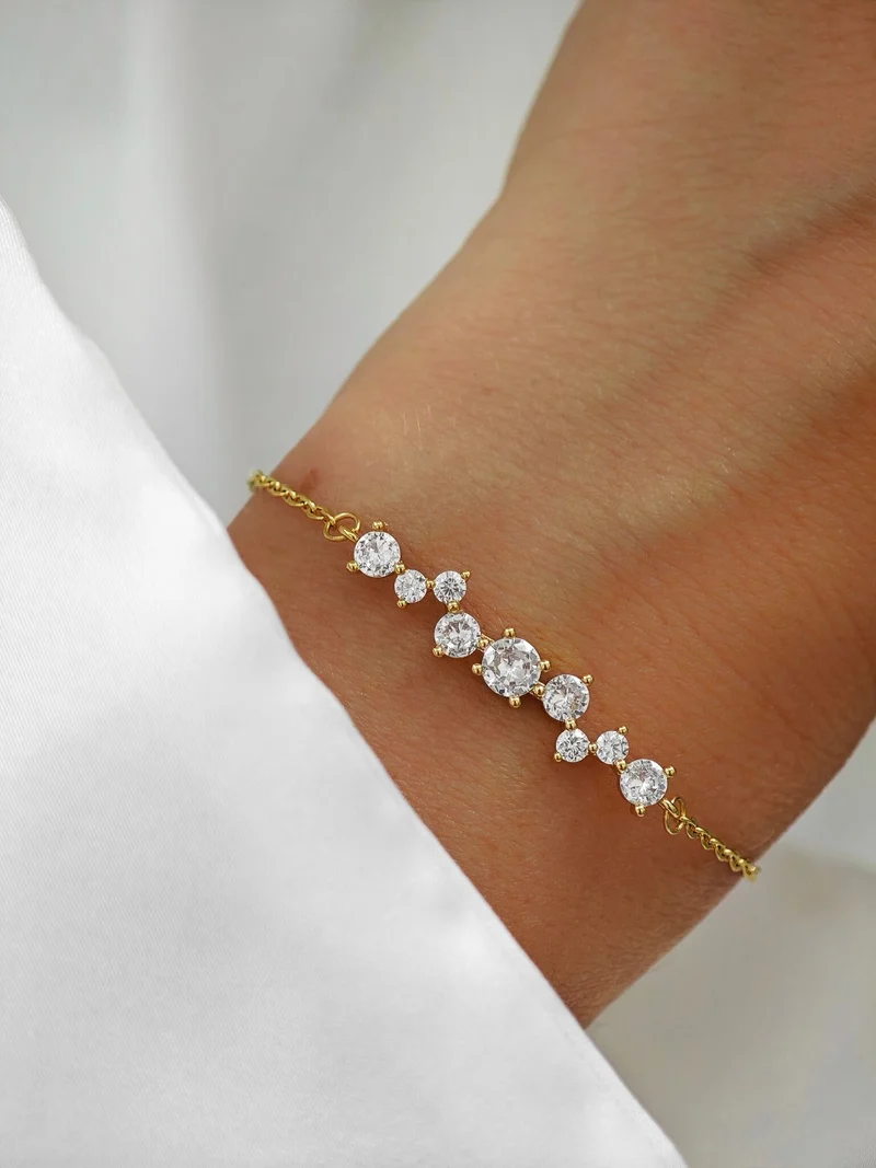 Multi Zirkon Armkette