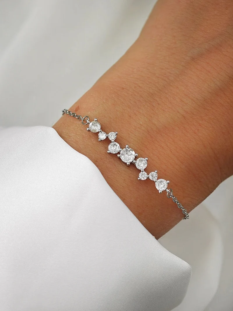 Multi Zirkon Armkette