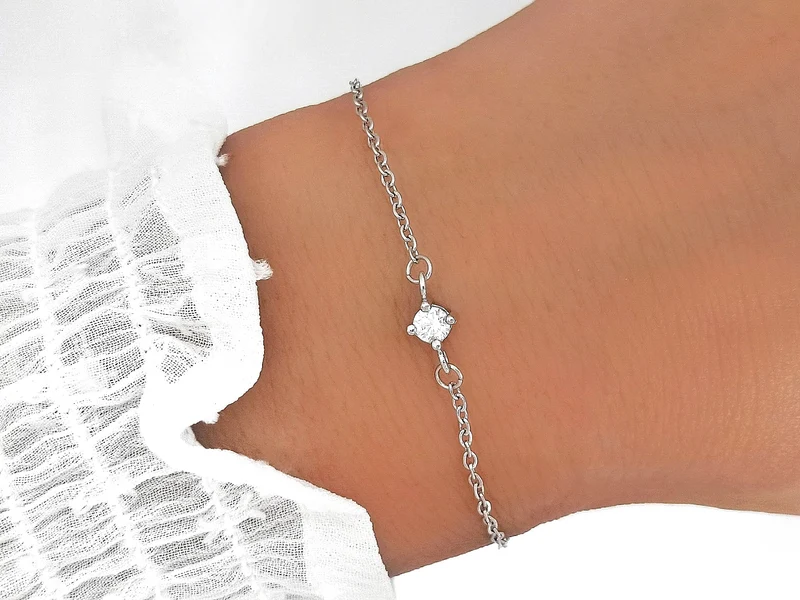 Zirkon Armkette