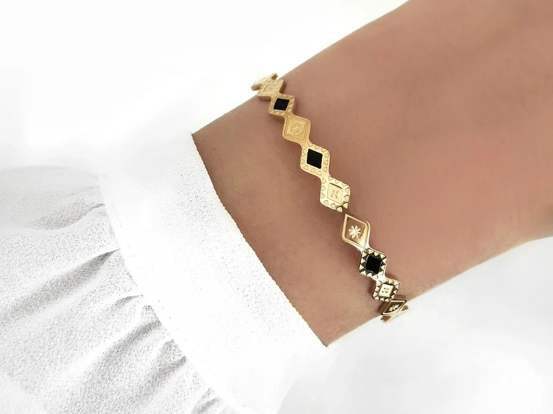 Arabica Armreif Gold
