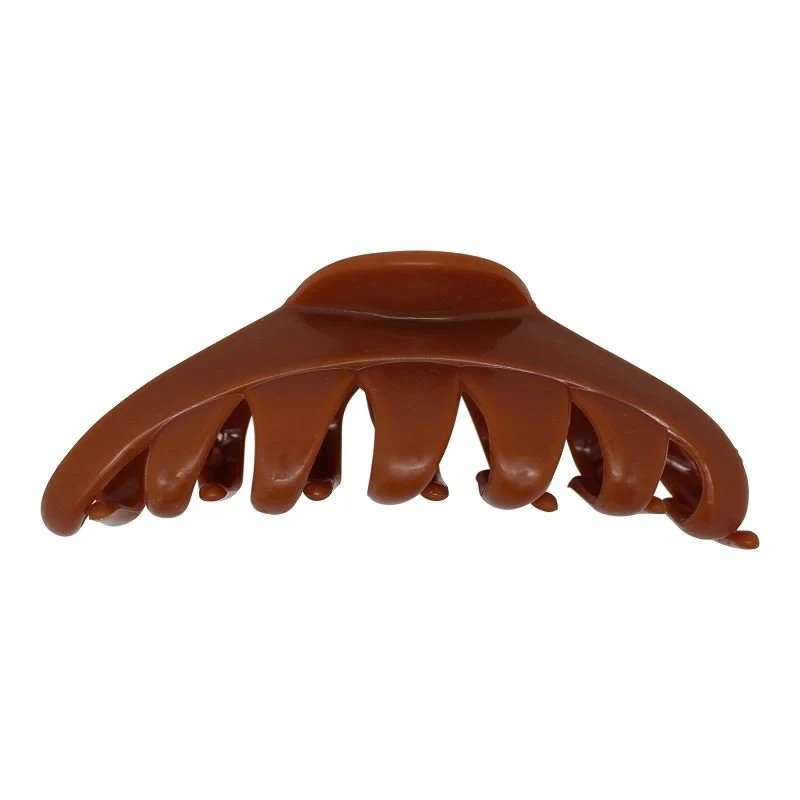 Haarspange – Design-Modell in Braun – 10 cm