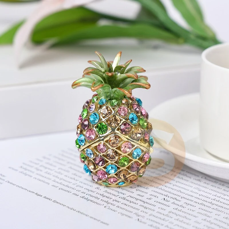 Ananas Schmuckdose