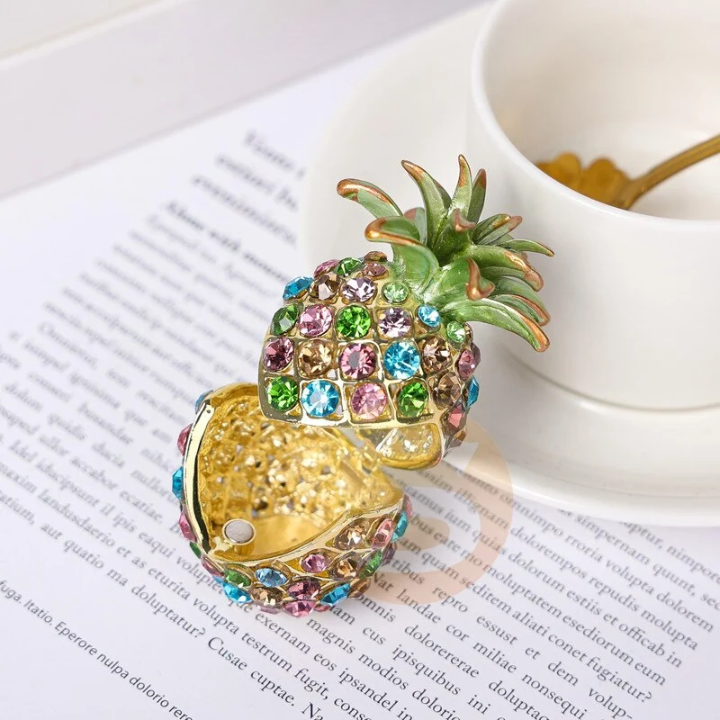 Ananas Schmuckdose
