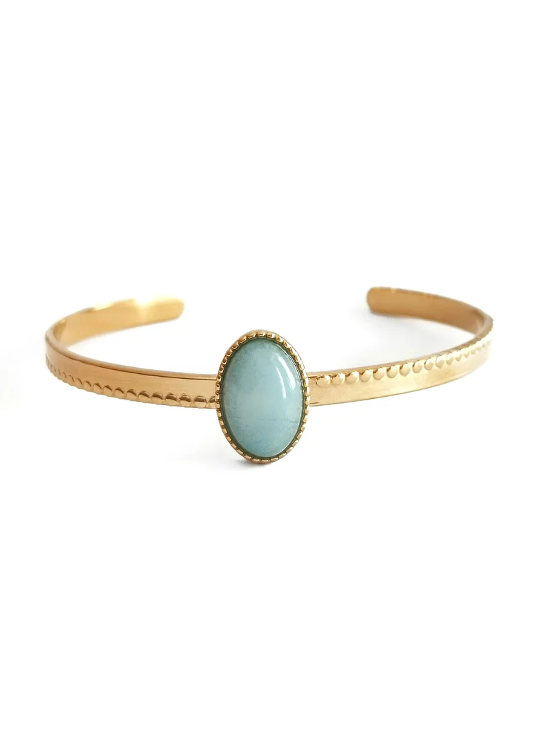 Blue Amazon Armreif