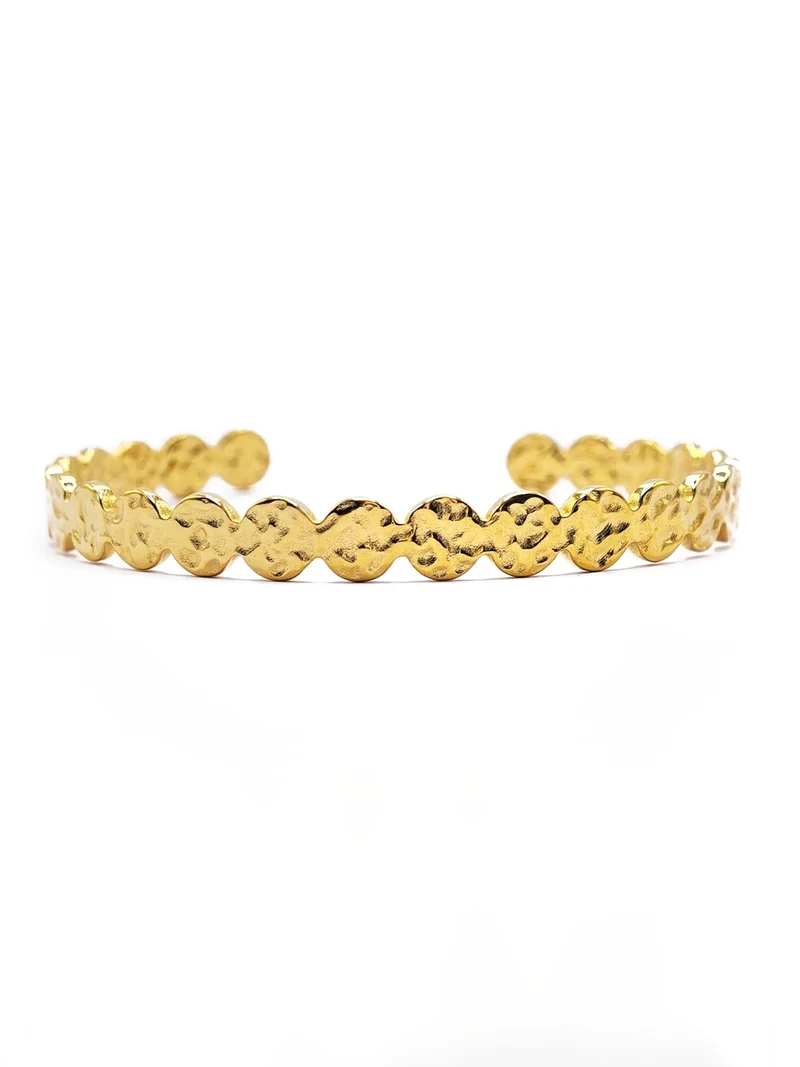 Hammered Armreif