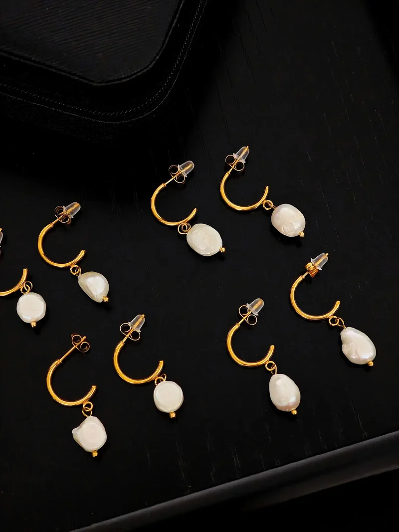Isla Pearl Drop Ohrringe