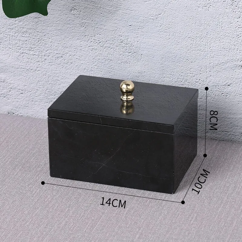 Marmor Schmuckdose