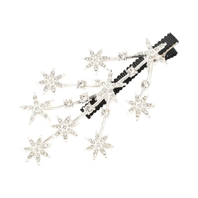 Chris Rubin Evii Haarspange – Silber mit Strass