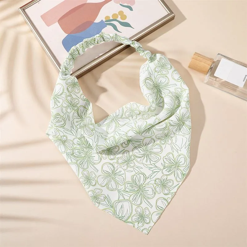 Soho Lorelei Bandana Haarschal - Grün