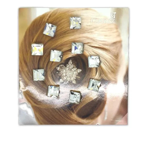 Haar-Kristalle zum Einstecken – 10er Pack