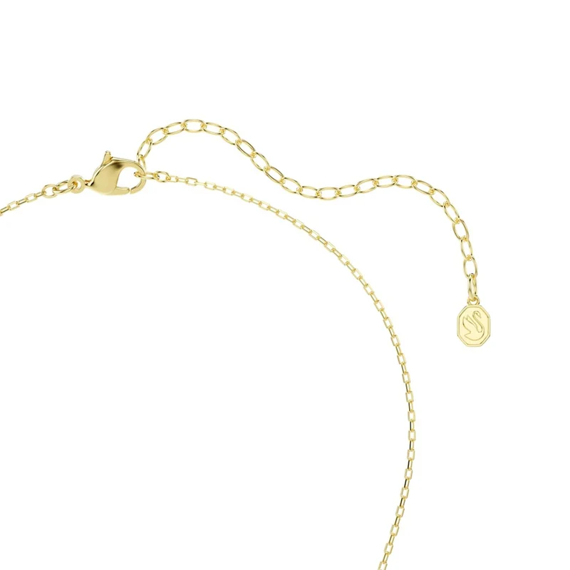 Swarovski Sublima Glam Halskette in Goldoptik mit grünem Anhänger 5752884