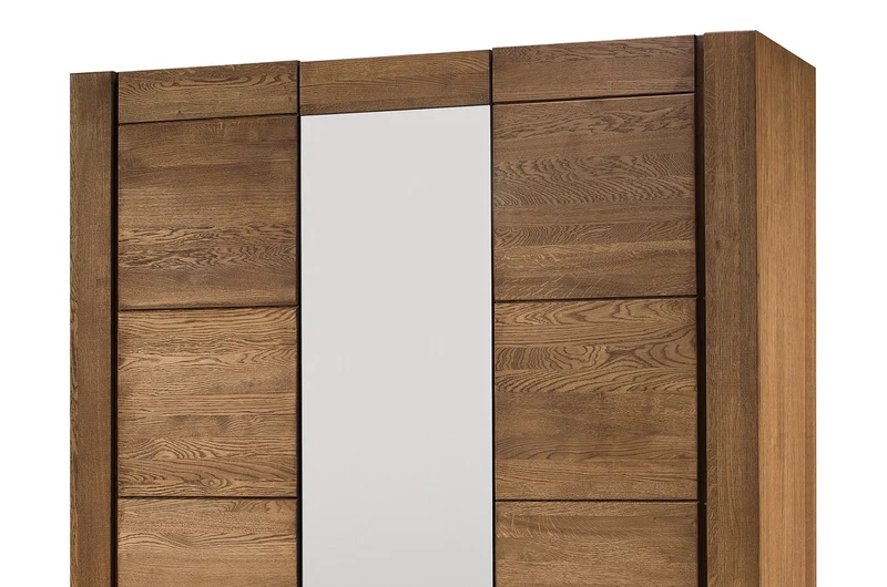 Schrank aus rustikalem Eichenholz VELVET 73 | LoftStory