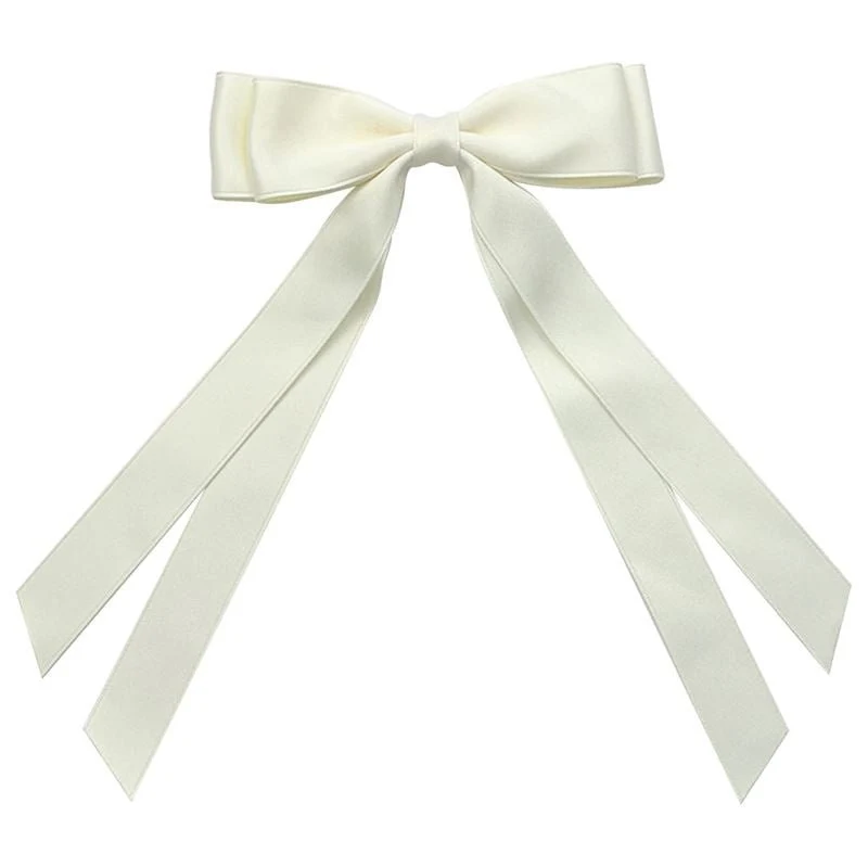 Soho Anua Bow Hair Clip - Weiß