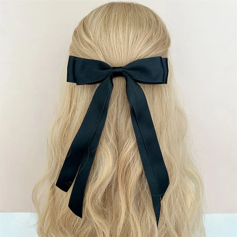 Soho Anua Bow Hair Clip - Weiß