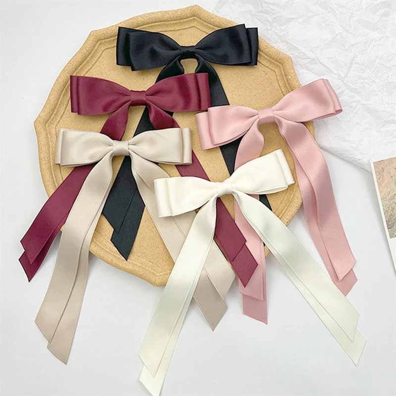 Soho Anua Bow Hair Clip - Weiß