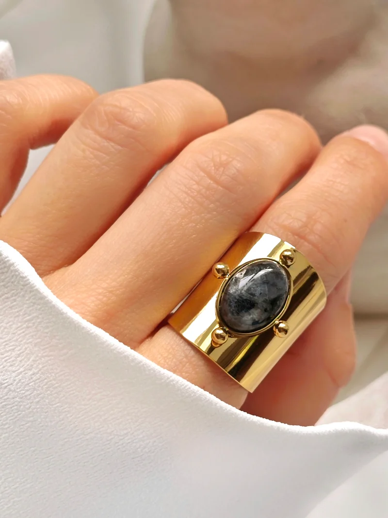 Chunky Ring Grey
