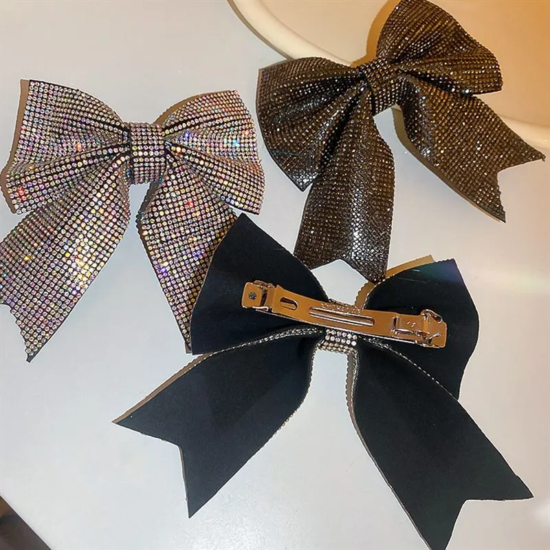 Soho Victoria Bow Hair Clip - Schwarz