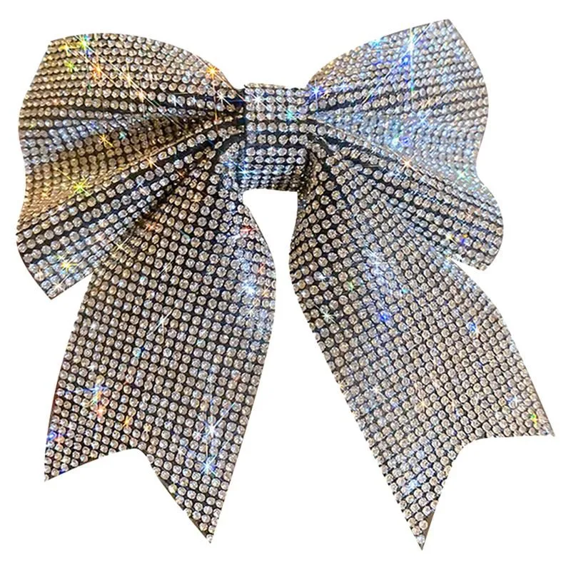 Soho Victoria Bow Hair Clip - Silber