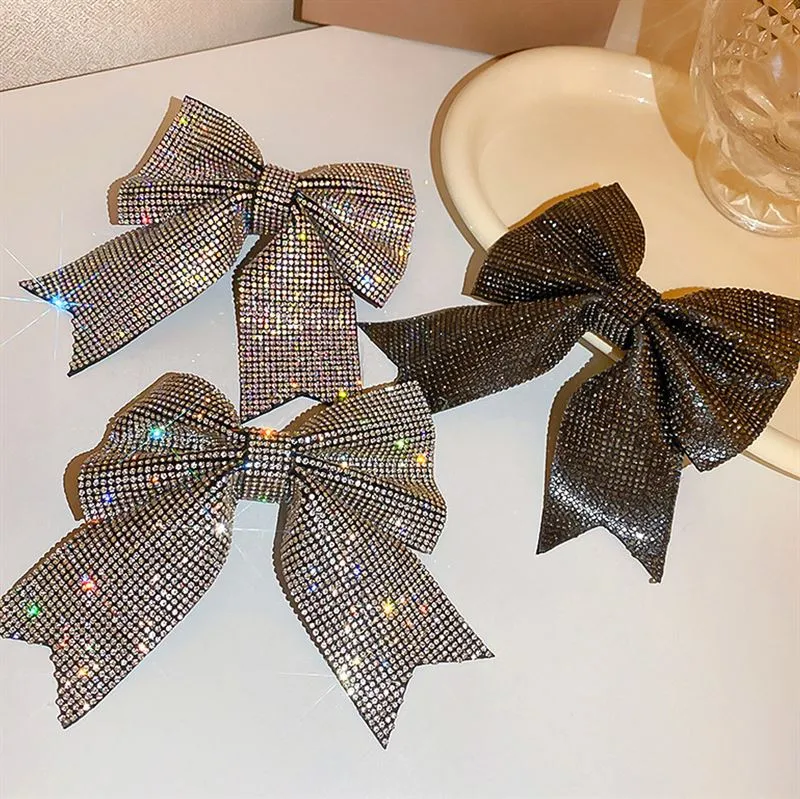 Soho Victoria Bow Hair Clip - Silber