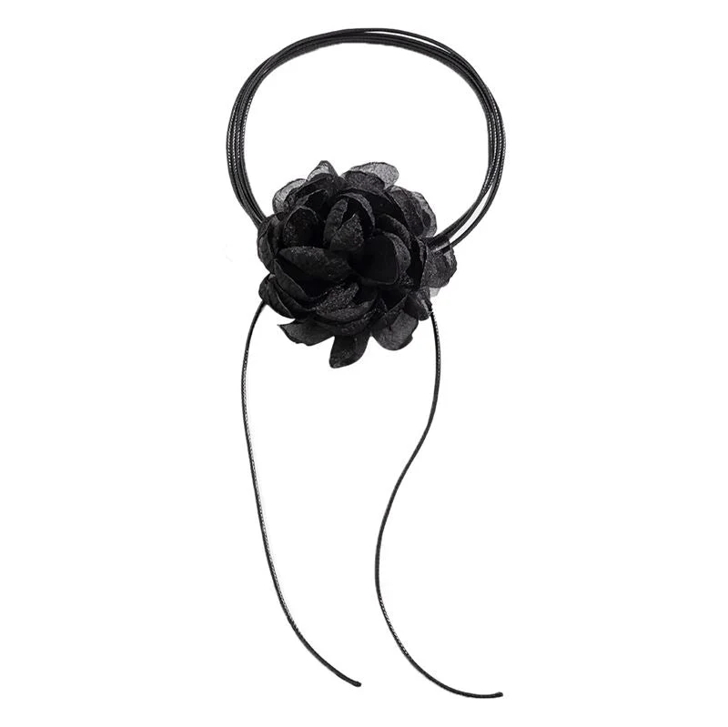 Soho Bara Choker Halskette - Schwarz