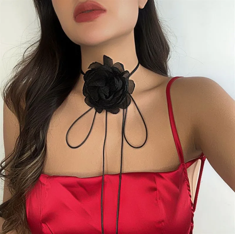 Soho Bara Choker Halskette - Schwarz