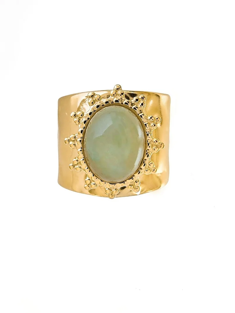 Green Akira Ring