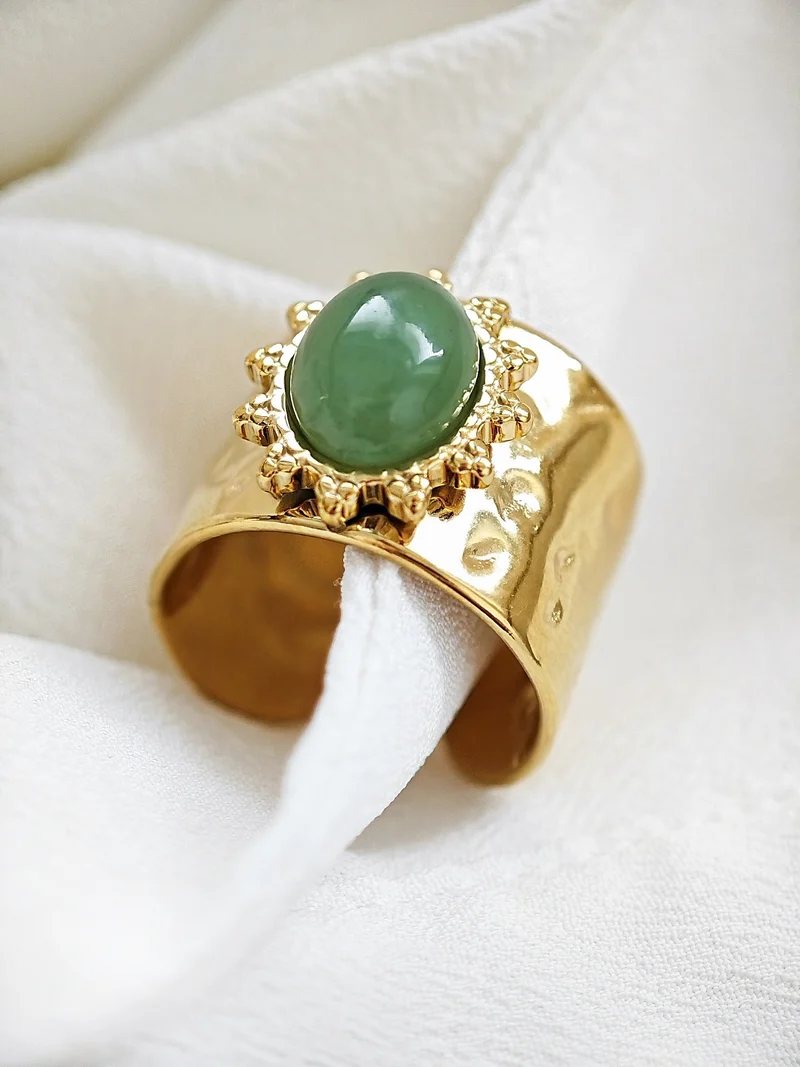 Green Akira Ring