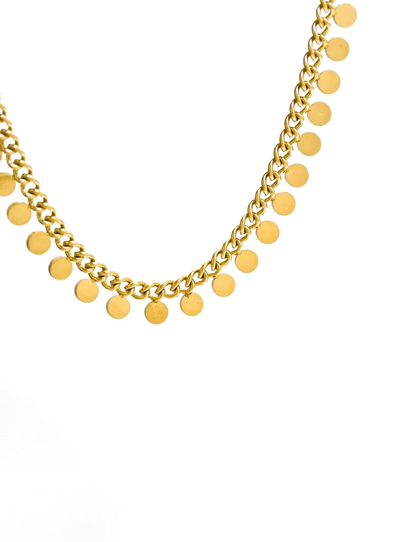 Golden Choker Halskette
