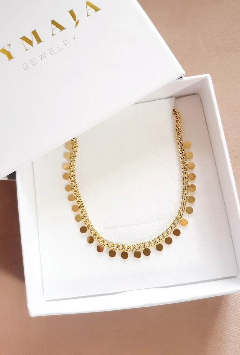 Golden Choker Halskette