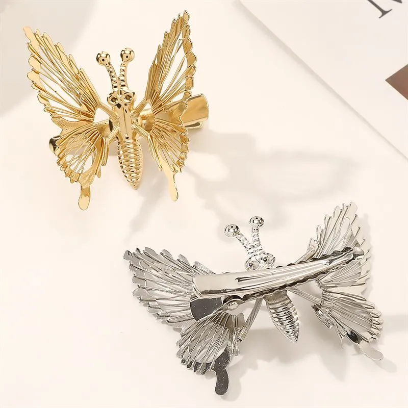 Chris Rubin Schmetterling Haarklammer - Gold