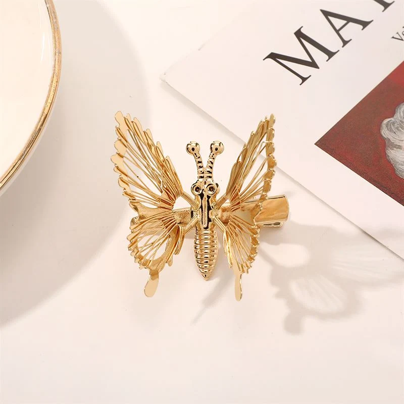 Chris Rubin Schmetterling Haarklammer - Gold