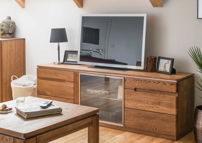 Kommode oder TV-Möbel aus Eichenholz MONTENEGRO 26 | LoftStory
