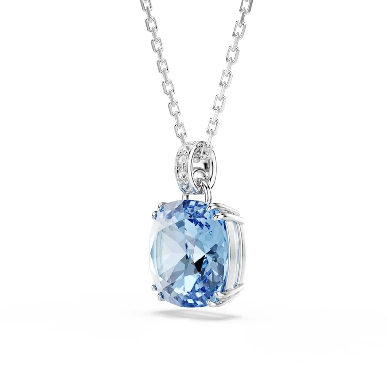 Swarovski Millenia Halskette in Silberoptik mit blauem Anhänger 5760057