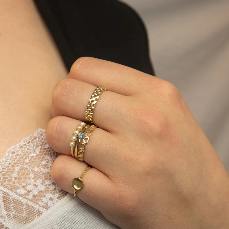 Jackie Gold damen Ring 585 Gold JKR23.312.56