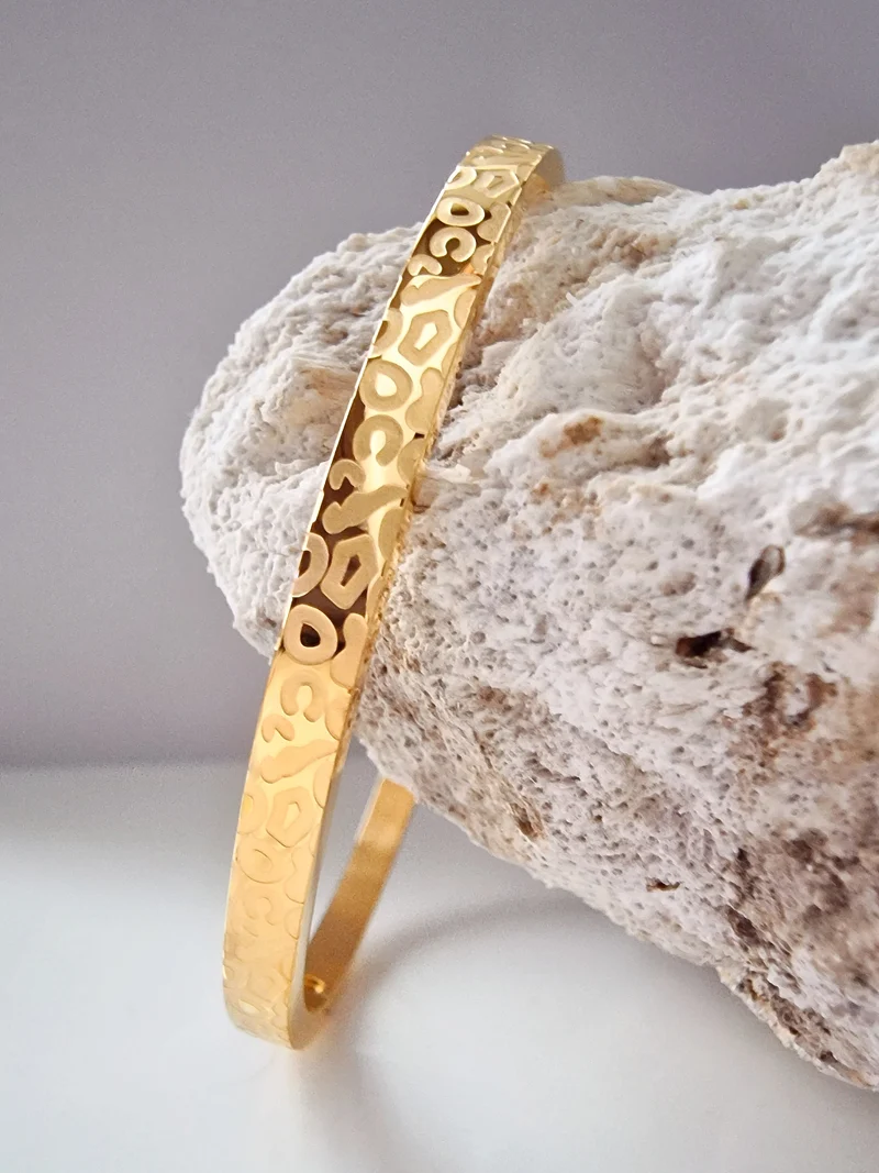 Leopard Armreif