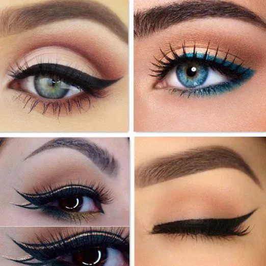 Eyeliner Schablone – für Cat Eyes & Smokey Eyes – 2er Pack