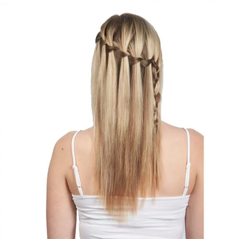 Flechthilfe für Wasserfallzöpfe – Haarstyling-Tool