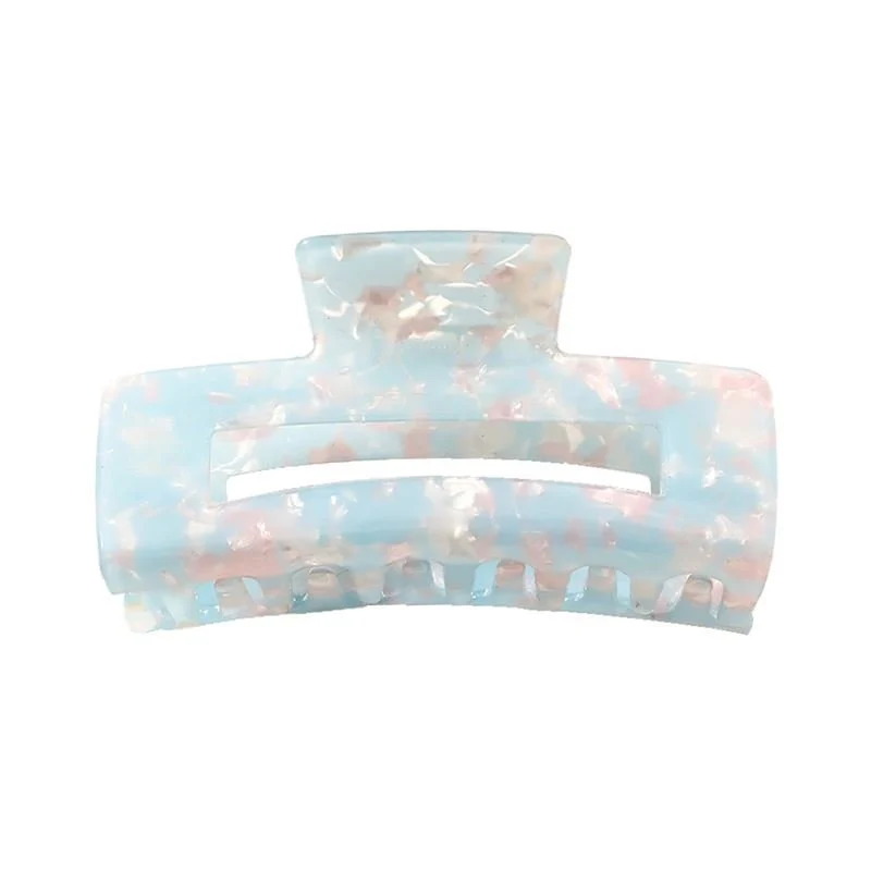 Chris Rubin Haarspange – Crystal blau – Holz