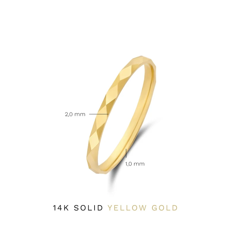 Isabel Bernard Rivoli Laura 14 Karat | Gold Ring IB330066-60