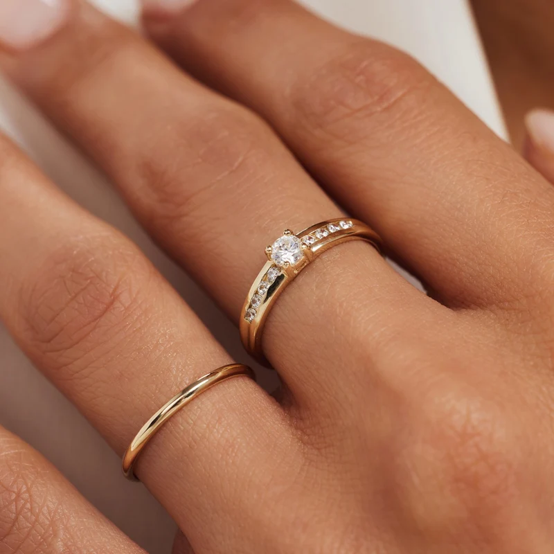 Isabel Bernard Rivoli Maryn 14 Karat | Gold Ring IB330099-48