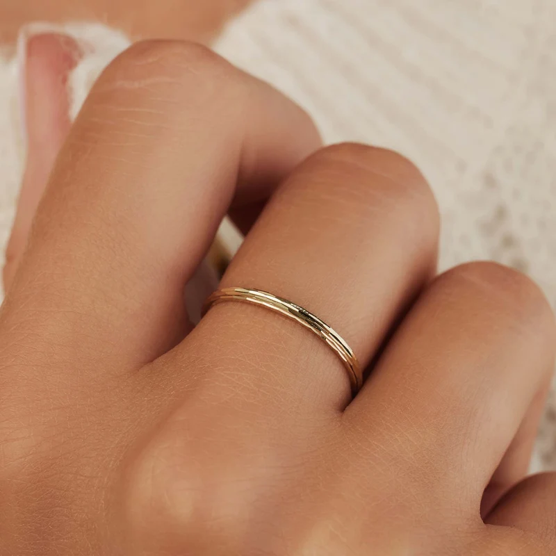 Isabel Bernard Rivoli Laura 14 Karat | Gold Ring IB330065-60