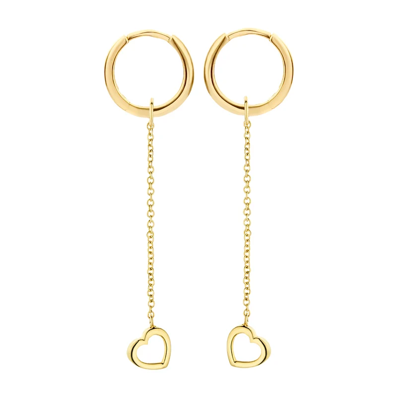 Blush damen Ohrcharms 585 Gold 9084YGO